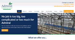 Desktop Screenshot of admiral-scaffolding.co.uk